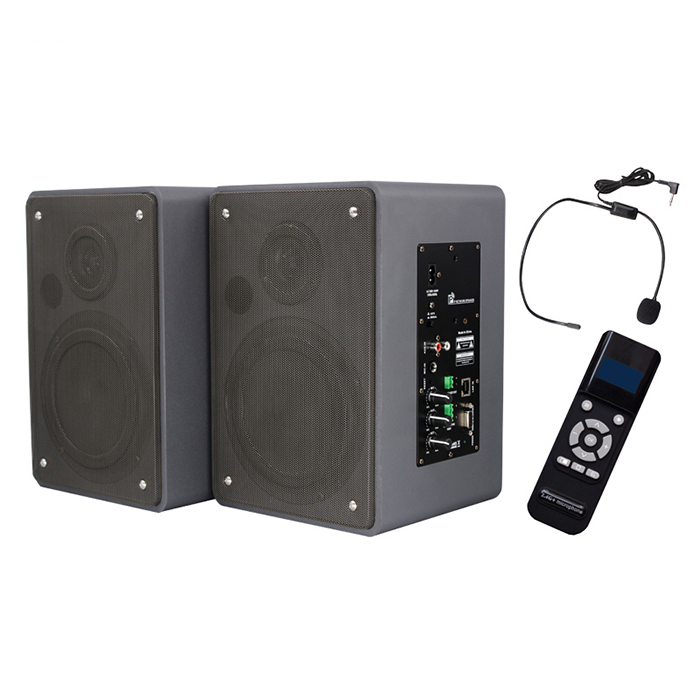 ZY560GF  5.25寸低音30W2.4G教學擴聲音箱 （PPT翻頁、接觸式充電底座）